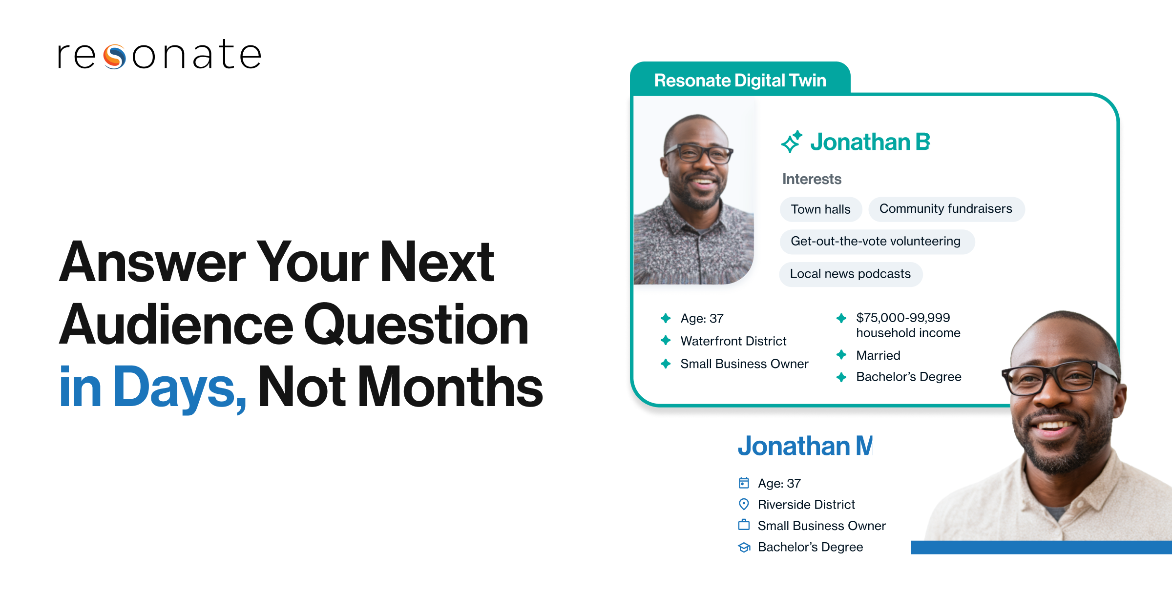 Introducing Resonate Digital Twins: Fast Answers to New Questions, Grounded in Real People