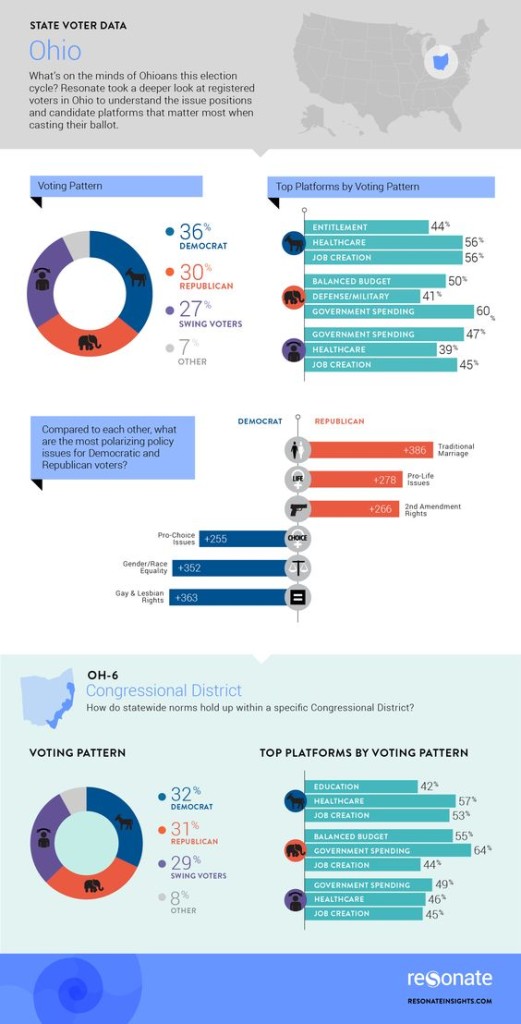 Ohio Voters Infographic