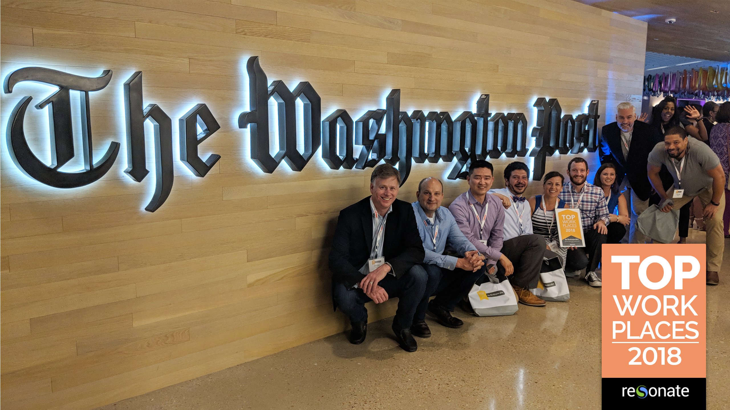 Resonate - Washington Post Best Place to Work Image