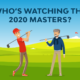 Fore! Looking at ESPN v. CBS Masters Viewers in 2020