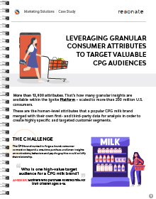 Case Study: Leveraging Granular Consumer Attributes to Target Valuable CPG Audiences