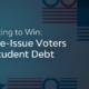 Target single-issue voter with student loans