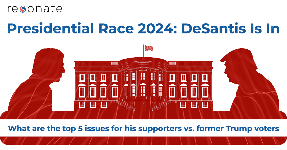 The Top 5 Issues for DeSantis Supporters vs Trump Voters