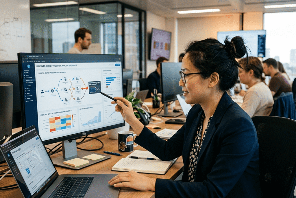digital marketer building consumer profiles