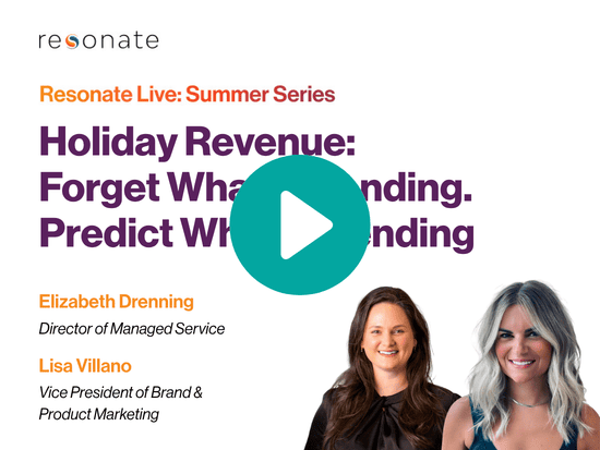 Holiday Revenue: Forget What’s Trending. Predict Who’s Spending
