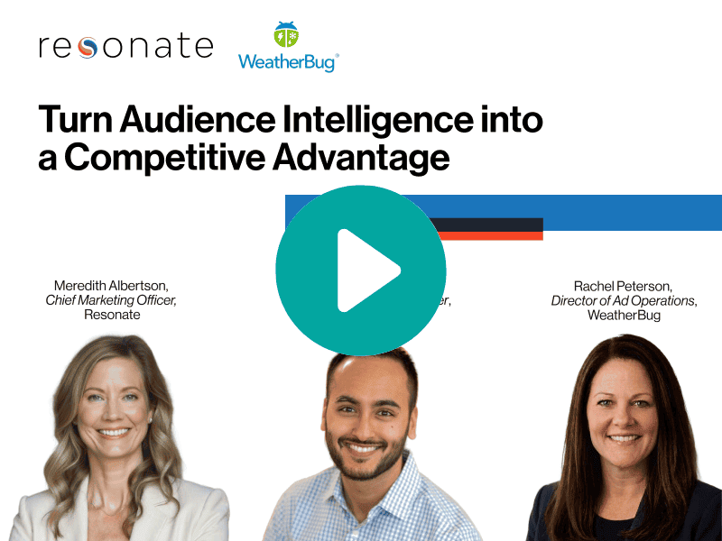 WeatherBug & Resonate: How Predictive Intelligence Changed the Way WeatherBug Wins